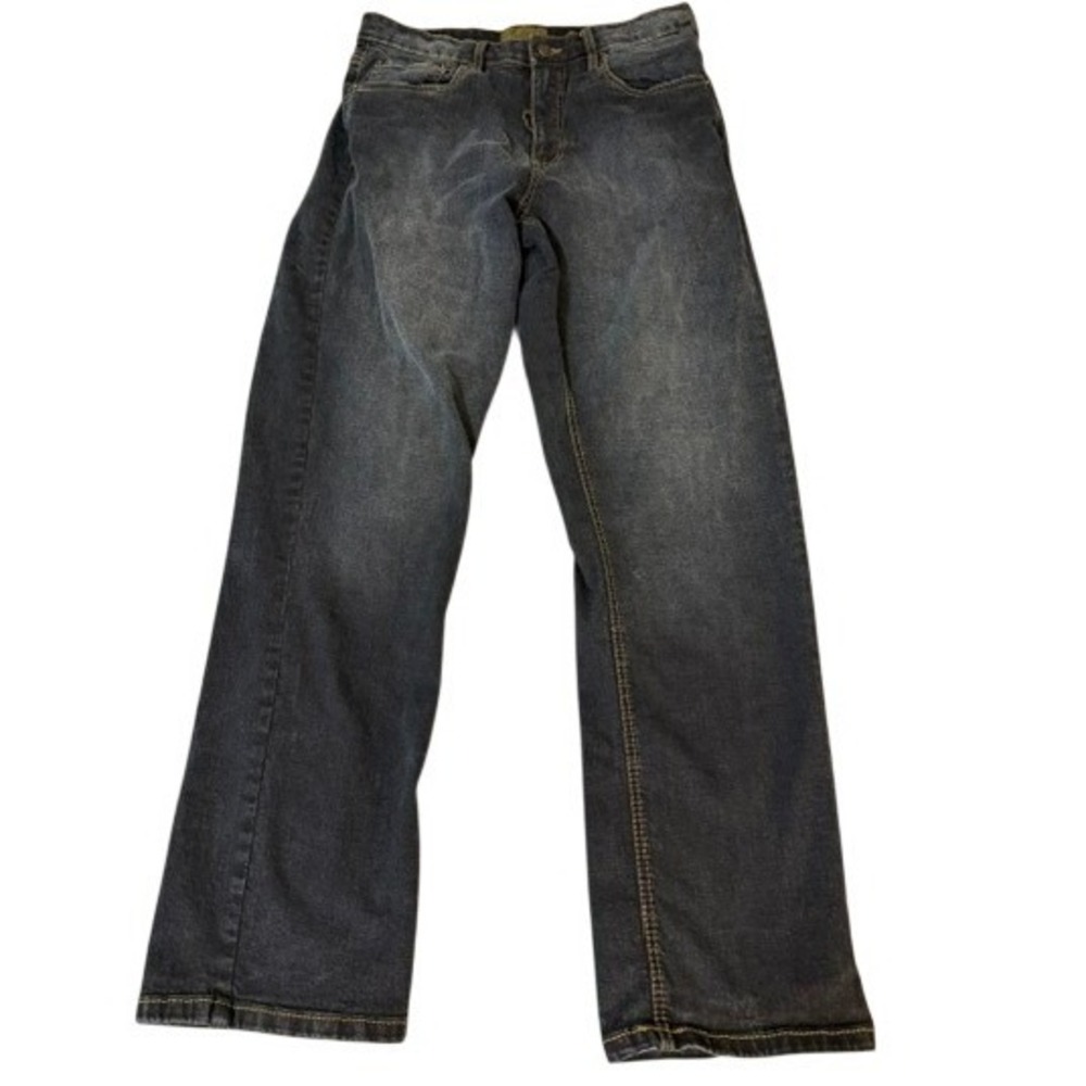 Urban Star Jeans Mens 32x32 Blue Relaxed Fit Straight Leg Stretch Denim